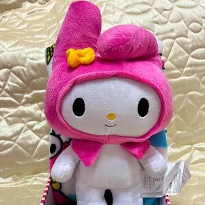 My Melody Blanket and Plushie Set Limited Edition Hello Kitty and Friends Toy